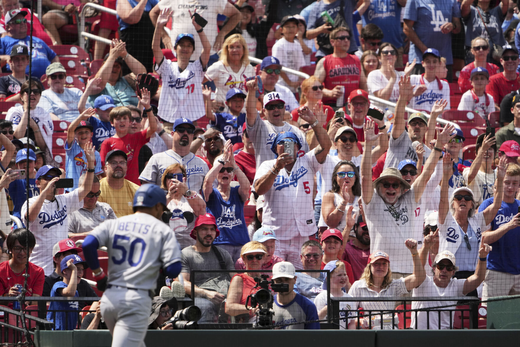 Dodgers Cardinals Baseball